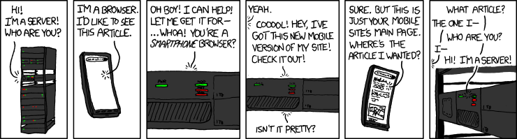 XKCD: Server Attention Span - Licensed under Creative Commons Attribution-NonCommercial 2.5